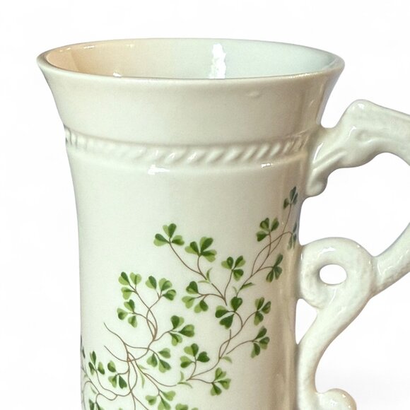 Cre Irish Porcelain Shamrock Coffee Mug Galway Ireland - Picture 4 of 7